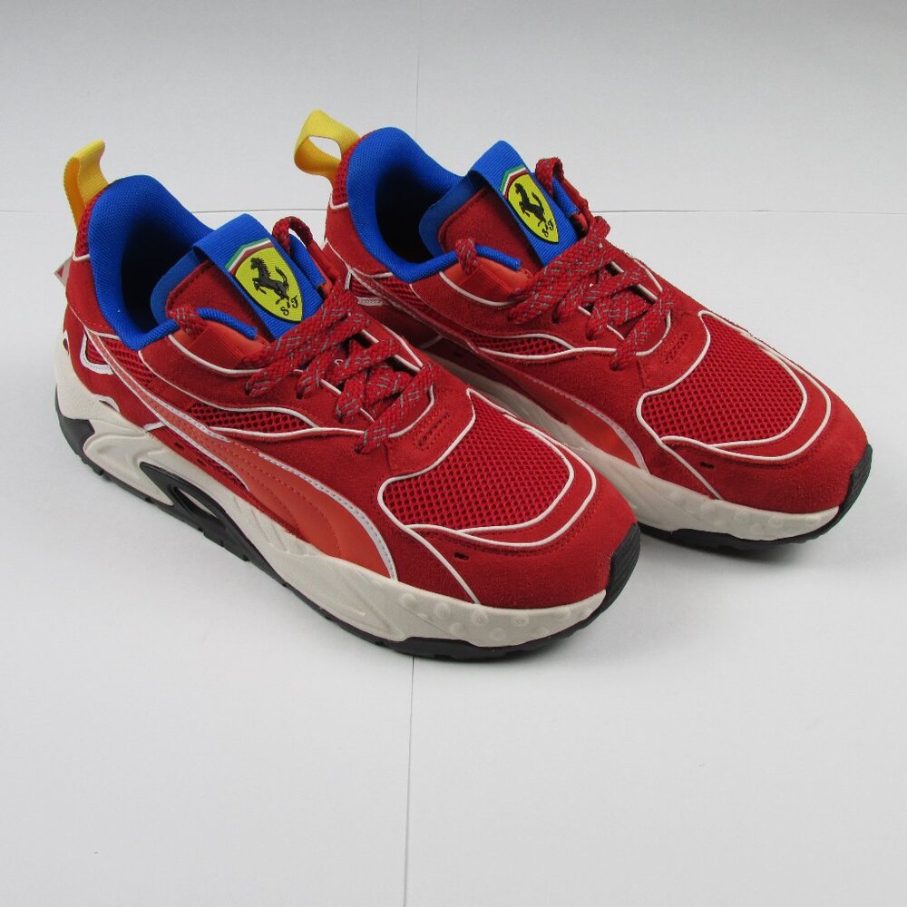 PUMA SCUDERIA FERRARI x JOSHUA VIDES RS Track Men's Size 10 Sneakers RARE NEW